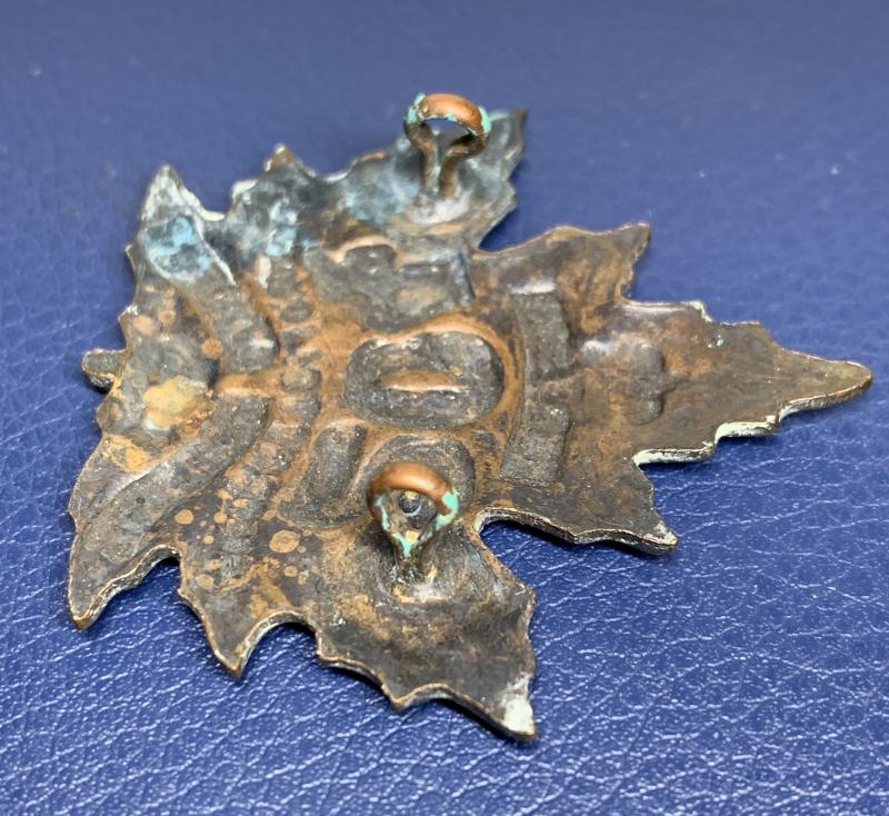 204th Battalion (Toronto Beavers), Canadian Expeditionary Forces - cap badge