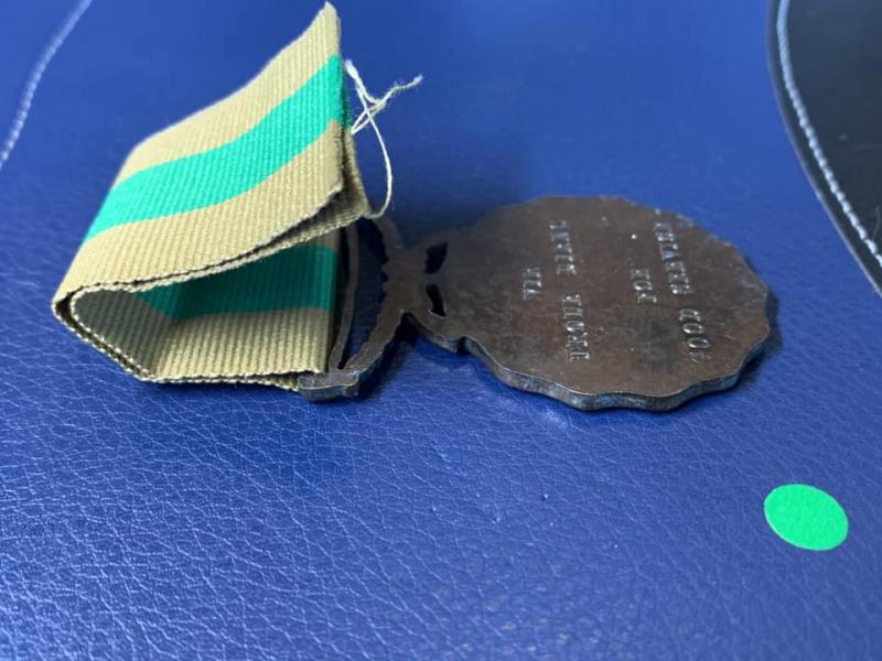 South African Defence Force good service medal 1975