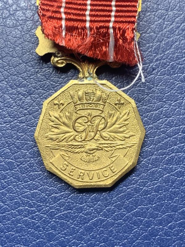 Canadian Forces' Decoration - George V miniature