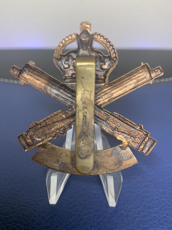 Canadian Machine Gun Corps cap badge By